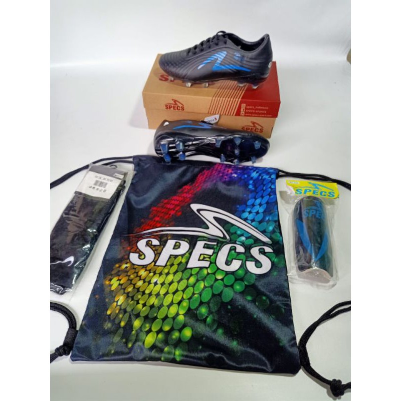 PAKET KOMPLIT Sepatu Bola Specs Terbaru (bisa cod)