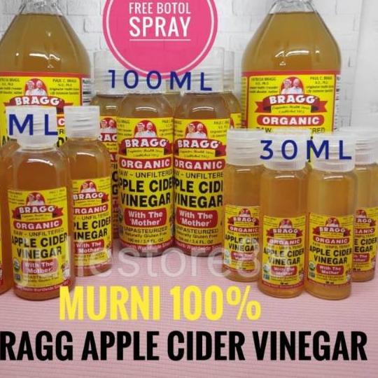 

Free Ongkir -FREE BOTOL SPRAY- BRAGG Apple Cider Vinegar - Cuka Apel (PURE) produck vyralral