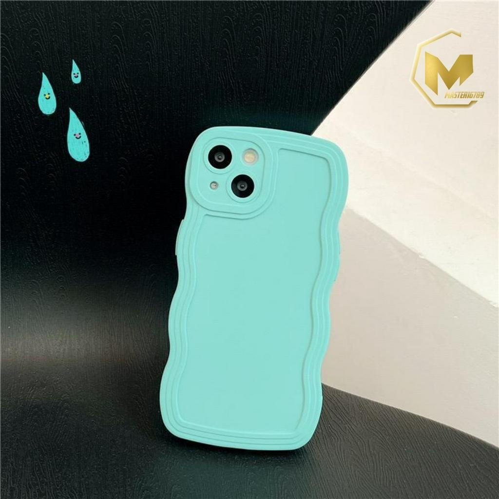 CASE SOFTCASE SILIKON GELOMBANG WAVY PROCAMERA MACARON INFINIX HOT 30 PLAY MA4420