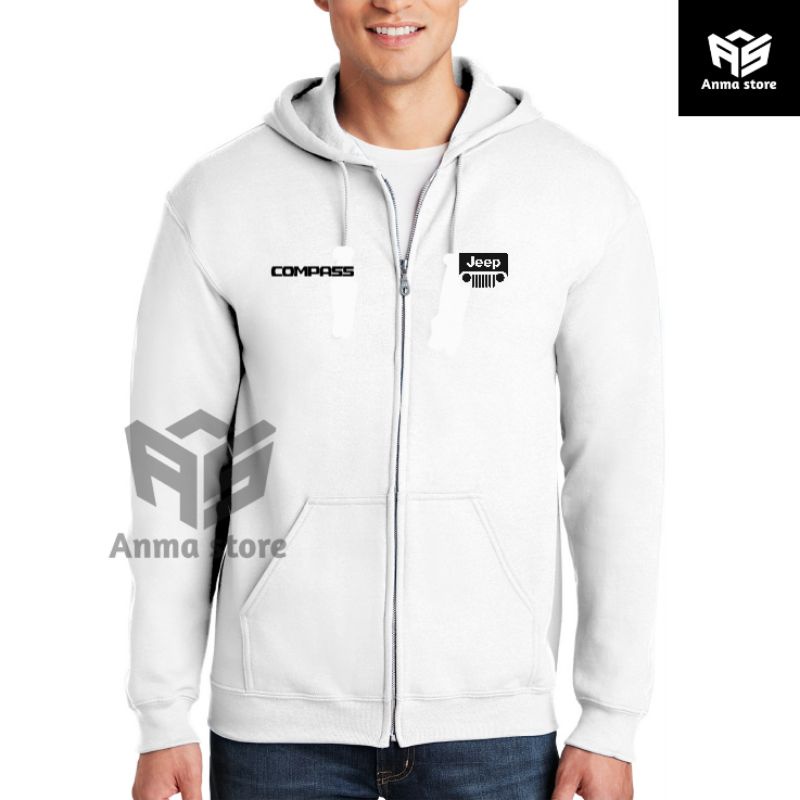 Hoodie Zipper Sweater Jeep Compass