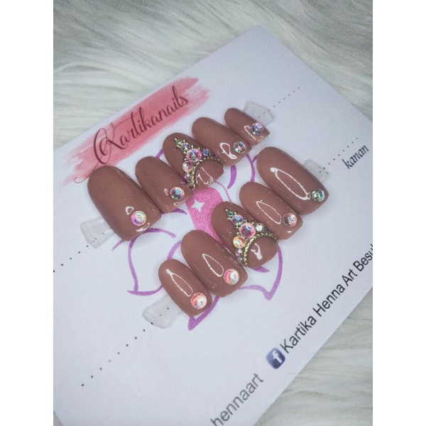 KUKU PALSU / FAKE NAIL MOCCA WEDDING, FUN