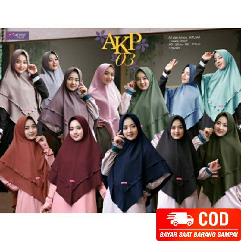 HIJAB INSTAN KHIMAR AKP 03 || AURANY