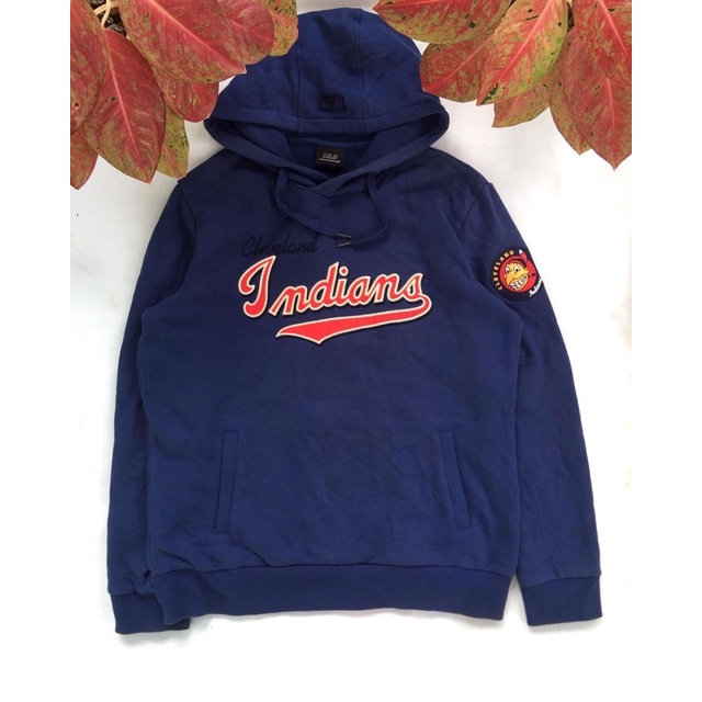 Hoodie Mlb Indians Second