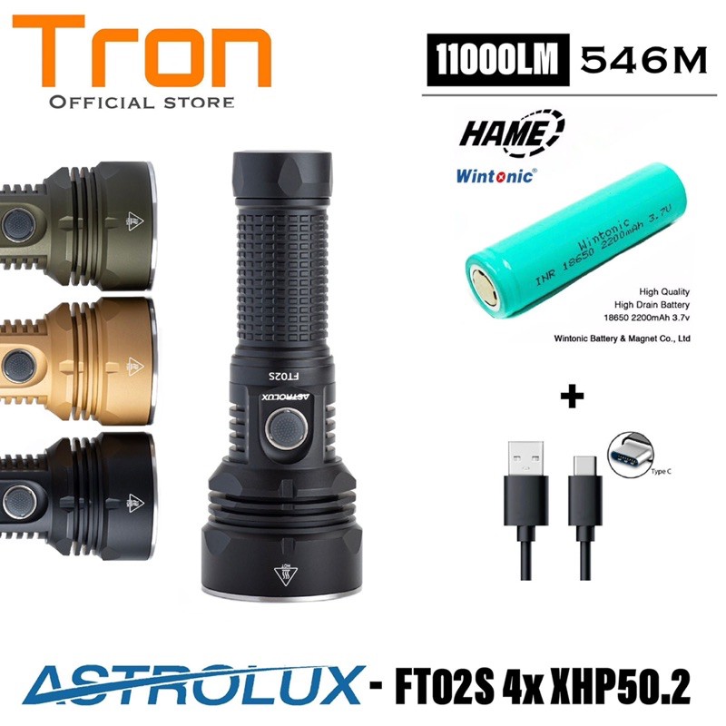 Astrolux FT02s / Mateminco TK04 4x XHP50.2 11000Lumens