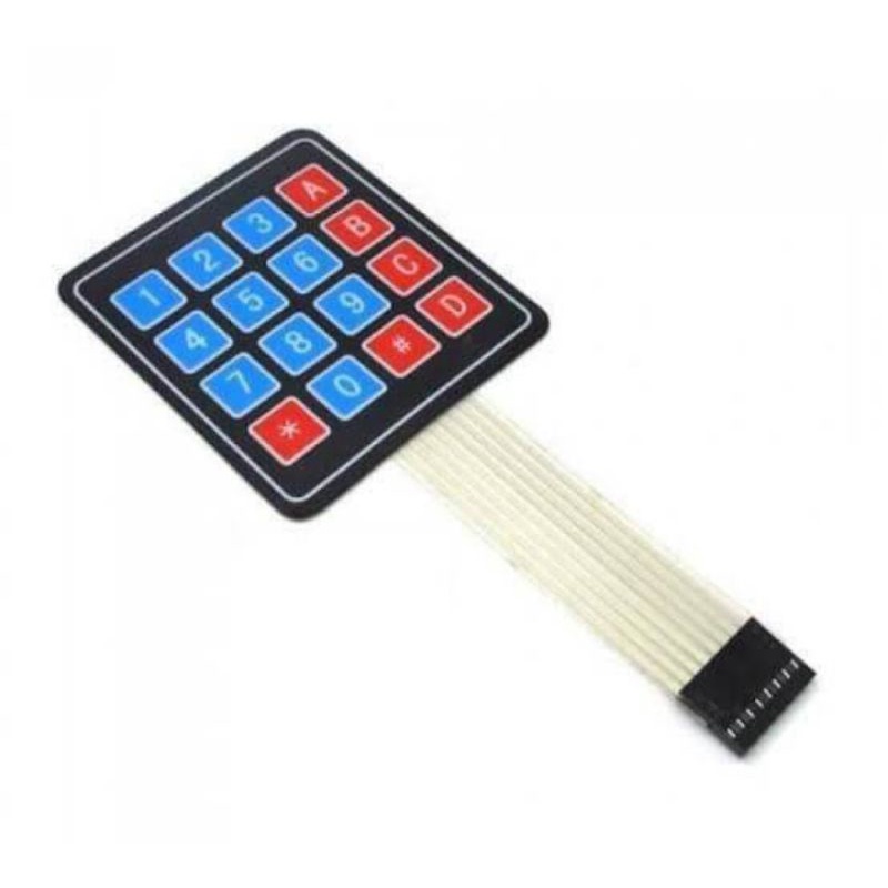Keypad Pom Mini Membran 4x4 Tombol Model Custom Pertamini Digital