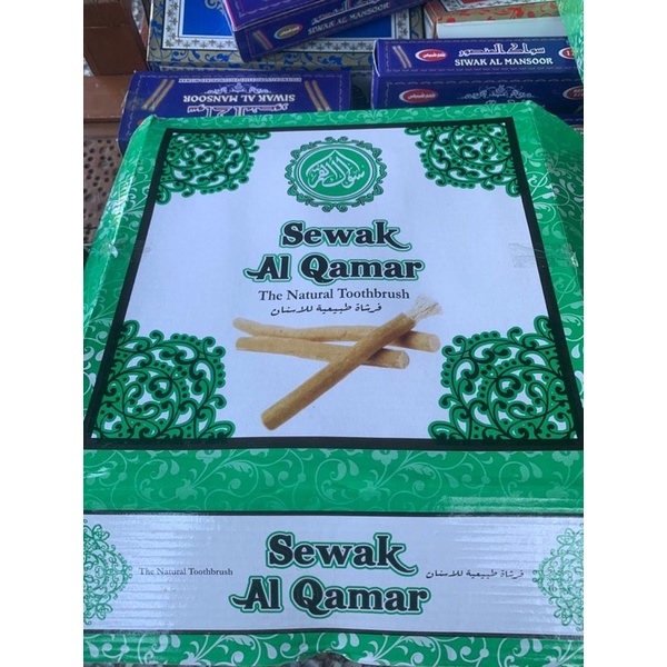 siwak Al Qamar ukuran paling besar 5lusin/60pcs cuma 194.500 saja