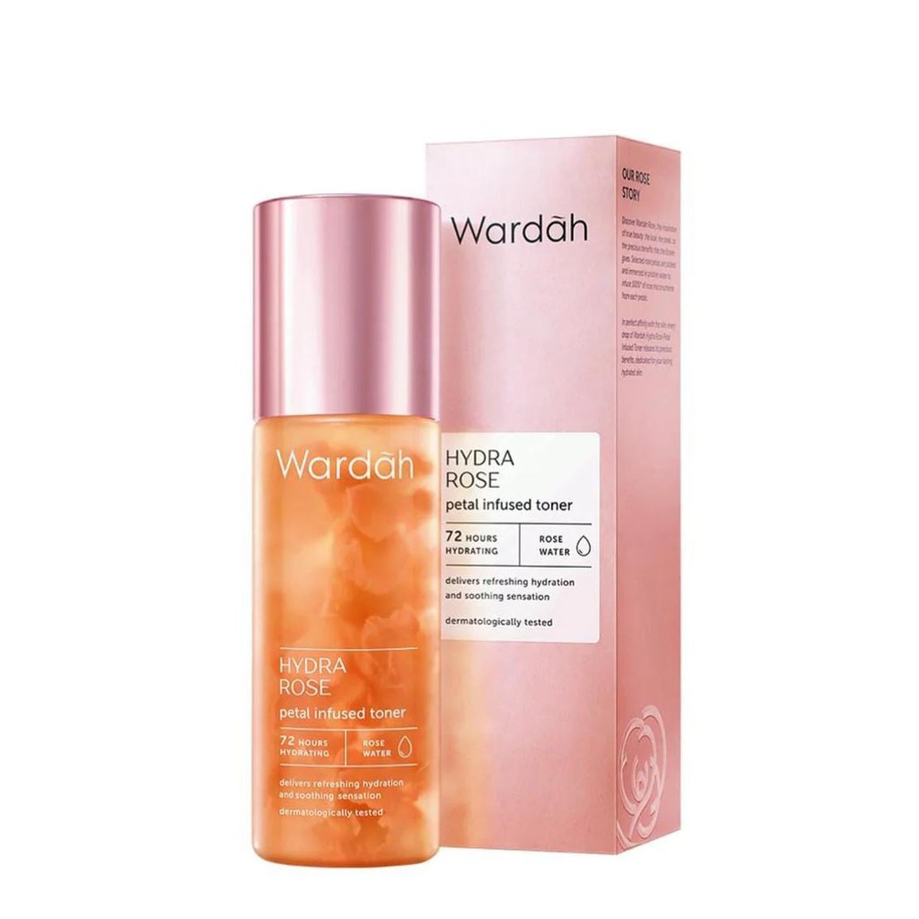 (PRELOVED) WARDAH - HYDRA ROSE PETAL INFUSED TONER