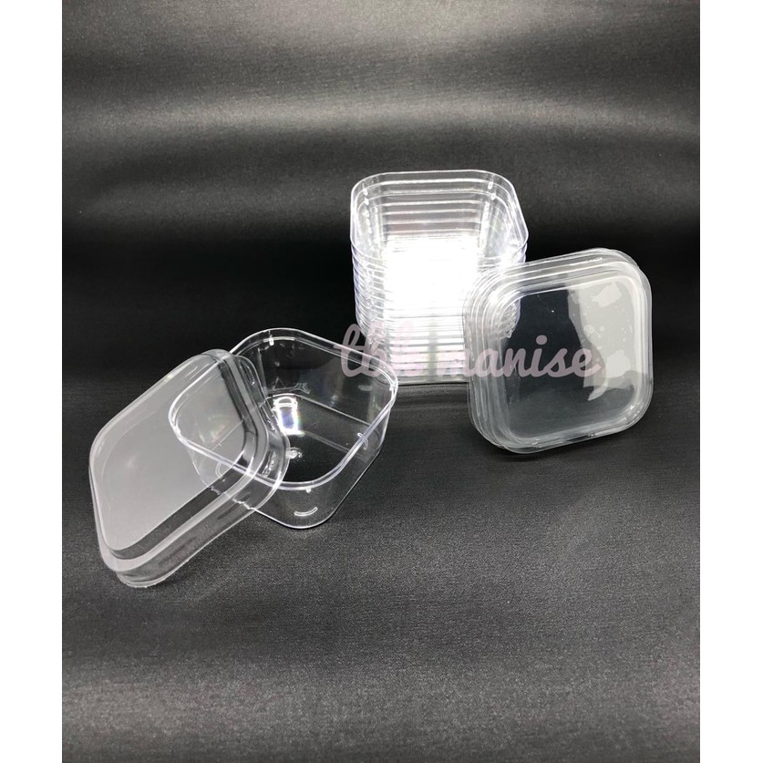 CS Gelas Cup Jelly Puding Cup plastik CH 7575 + tutup