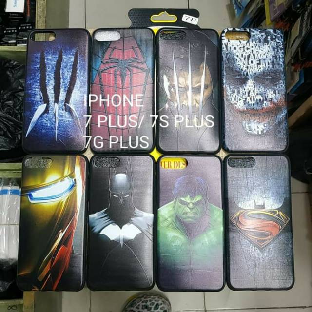 softcase IPHONE 7 plus 7G+ 7S+ motif gambar bahan karet IPHONE 7PLUS