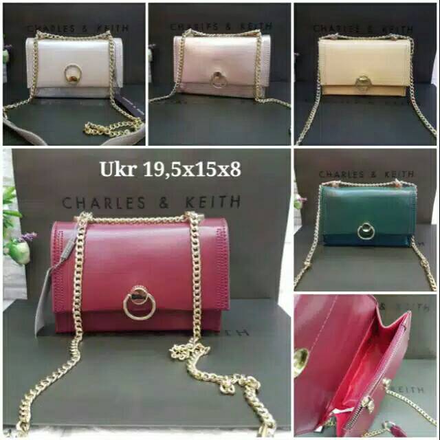 Tas CK import wanita / tas fashion terbaru / tas sling bag / tas tali rantai