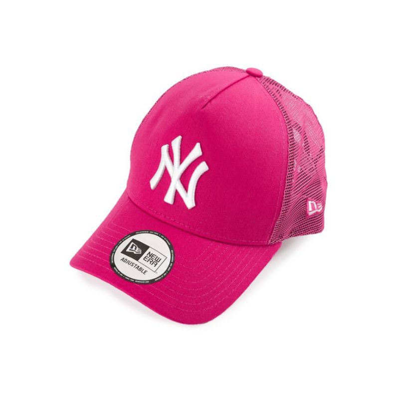 Topi Original New Era New York Yankees Tonal Mesh Trucker - Pink