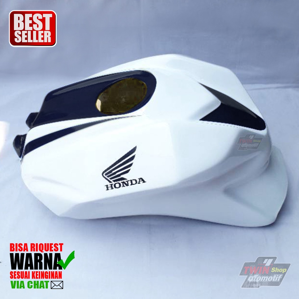 COVER TANGKI CB150R OLD KONDOM TANGKI CB150R OLD STREETFIRE LIST MERAH