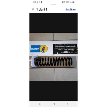 per keong w123 tiger 6 silender  depan bilstein spiral per mercy