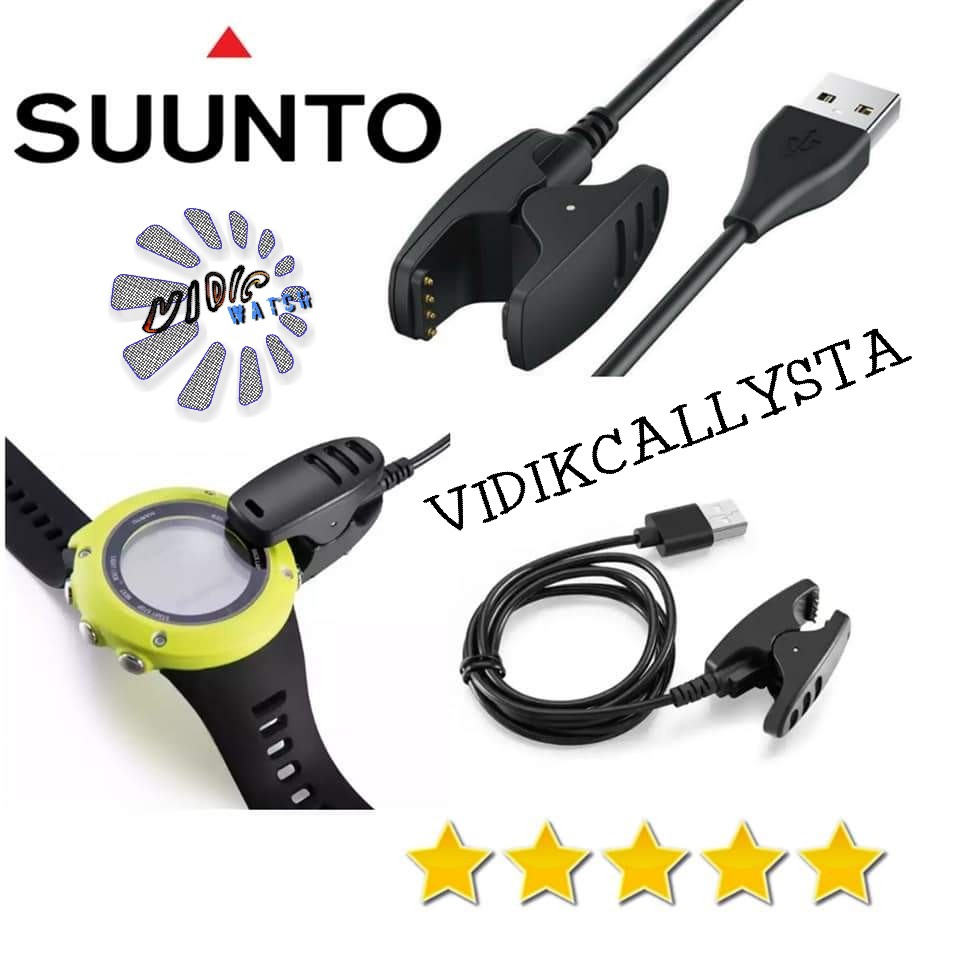 Kabel USB Charger Jam Suunto Ambit 1 2 3 Suunto Traverse Suunto 3 Fitness Suunto Spartan Trainer