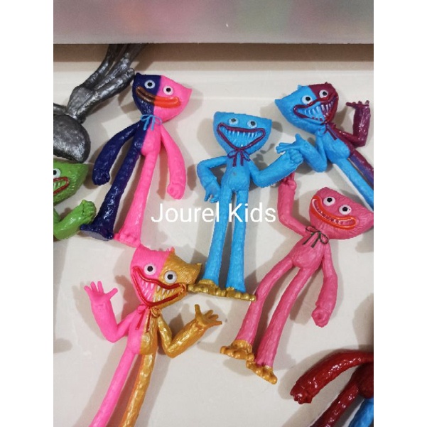 Huggy Wuggy Figure Monster Poppy Kissy Missy Mainan Topper Cake