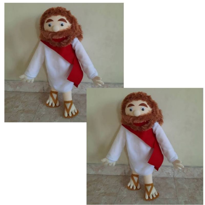 Sampel Boneka Tangan Muppet Yesus | Boneka Edukasi