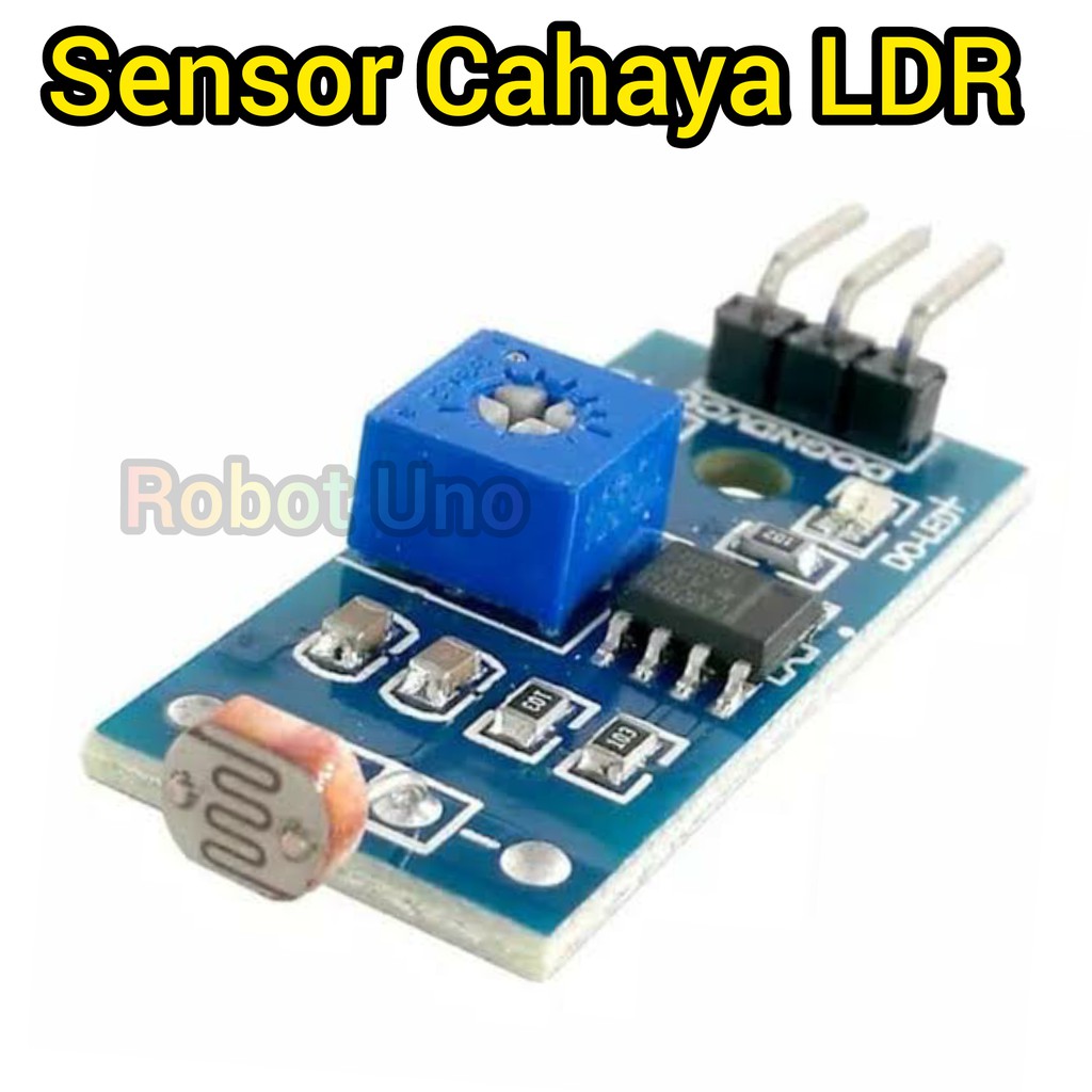 Jual Light Sensor Module Modul Sensor Cahaya dengan LDR Modul Sensor ...