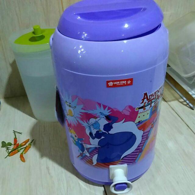 Dispenser Air Minum Kecil/drink Jar Blue Sky 4liter Lion Star