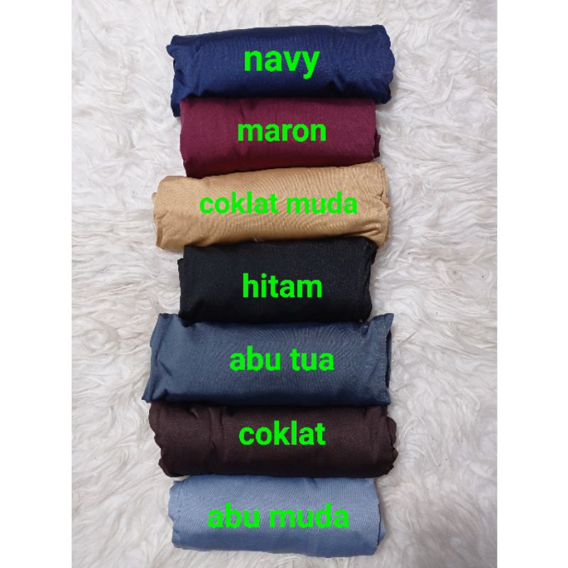 LEGGING WUDHU PREMIUM BAHAN JERSEY / SPANDEK