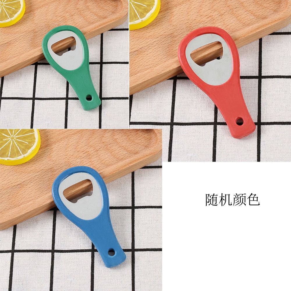 1pc Alat Pembuka Botol Wine / Bir Portable Warna Acak