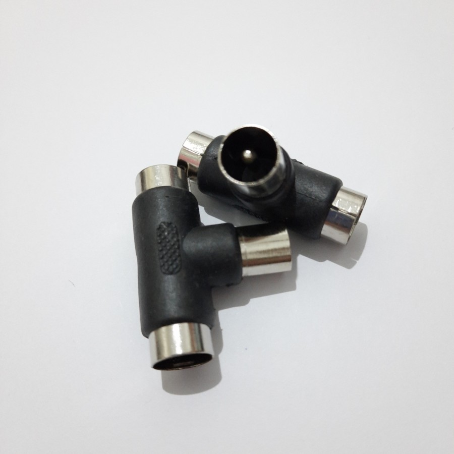 Jack Antena TV T Plastik / Splitter TV / Pararel Antena TV / T Antena TOP