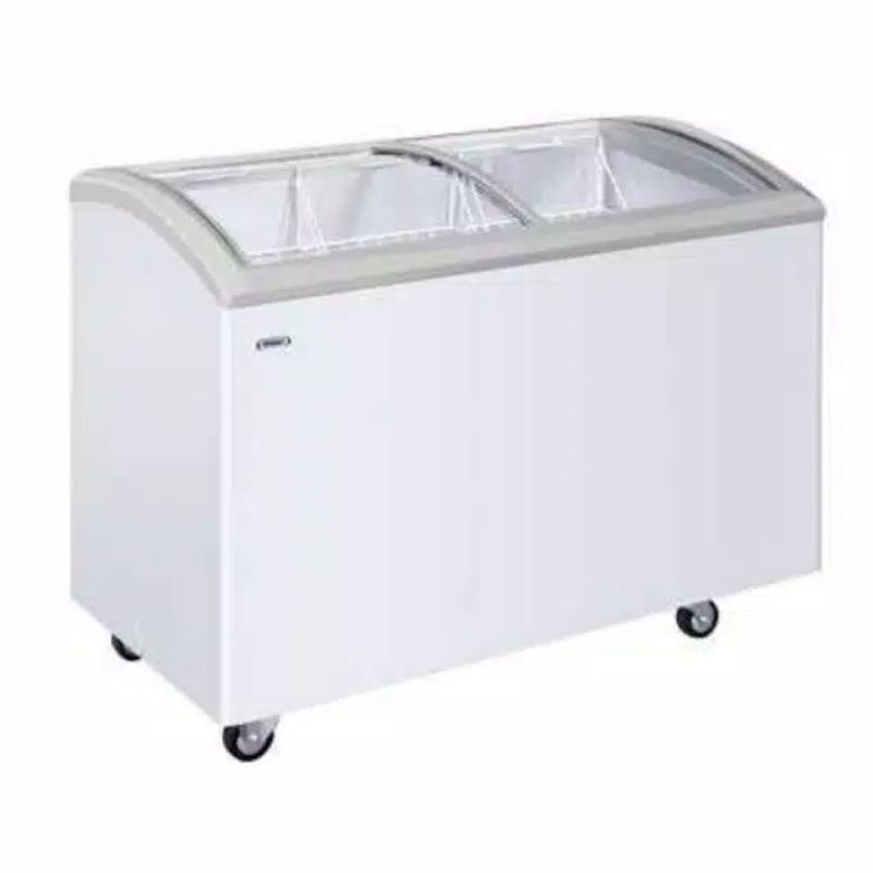 CHEST FREEZER BOX AQUA JAPAN AQF 332 SD SLIDING CURVE [332 L]