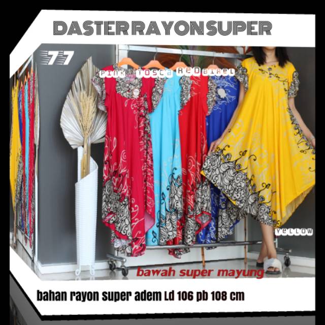 DASTER RAYON KET DIGAMBAR