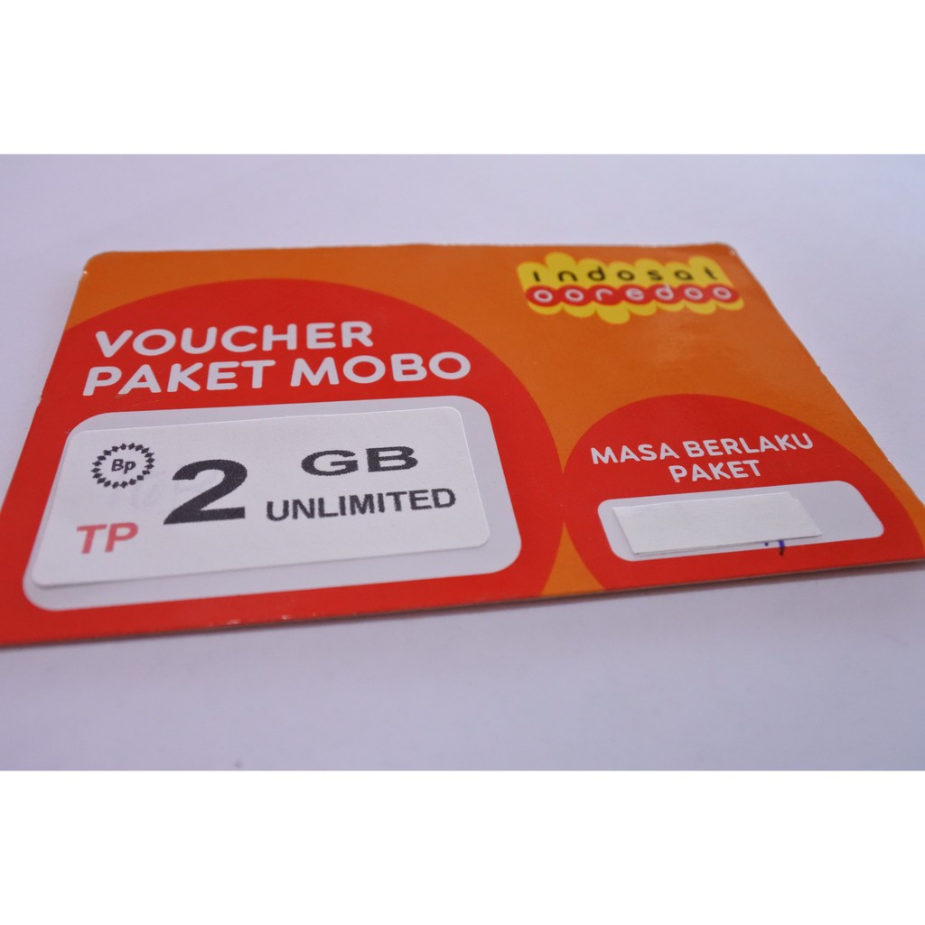 Voucher Indosat 2GB Unlimited