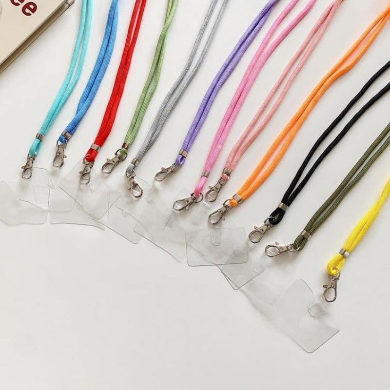 Tali Lanyard Aneka Warna Random