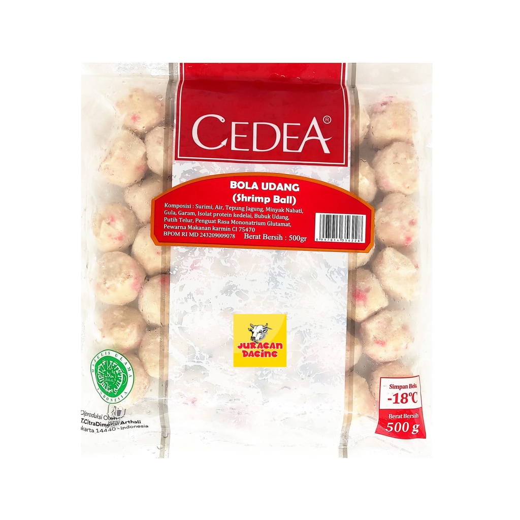 

Cedea Bola Udang (Shrimp ball ) 500gr - termurah