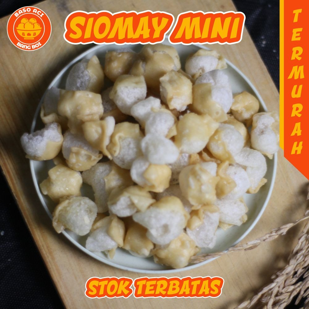 

SIOMAY KERING MINI BASO ACI 1KG / SEBLAK BANDUNG / TOPING SEBLAK / TOPPING MIE AYAM