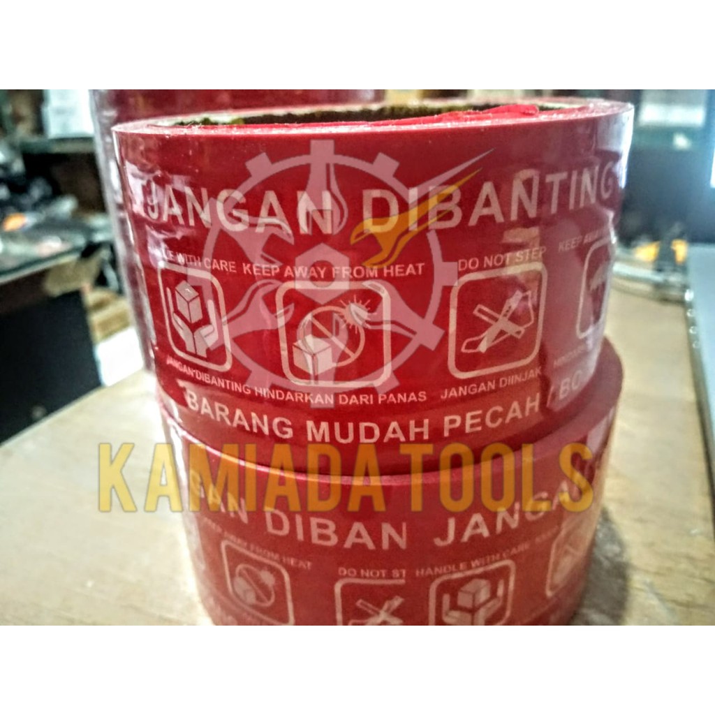 

Lakban Fragile/ Isolasi Jangan Dibanting/ Lakban Jangan Dibanting/ Isolasi Fragile
