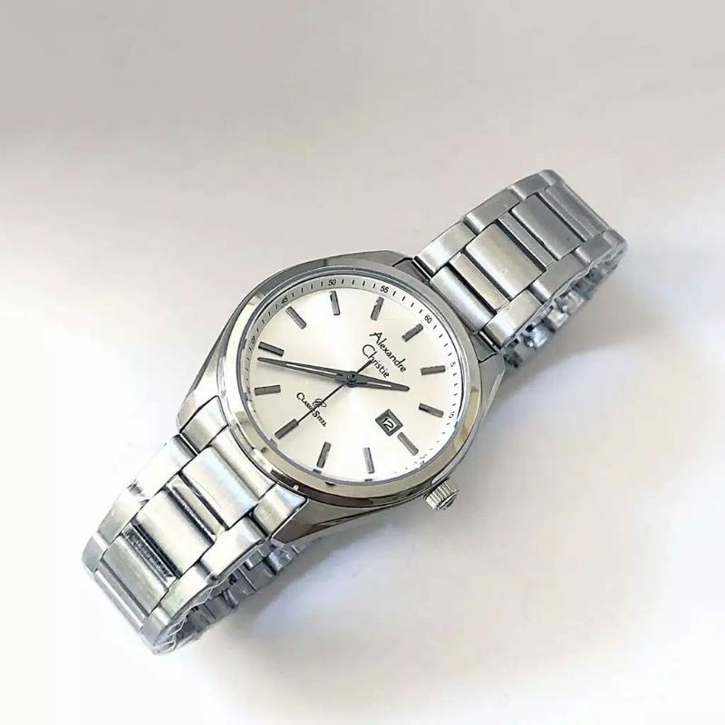 Alexandre Christie AC 8591 Silver jam tangan wanita