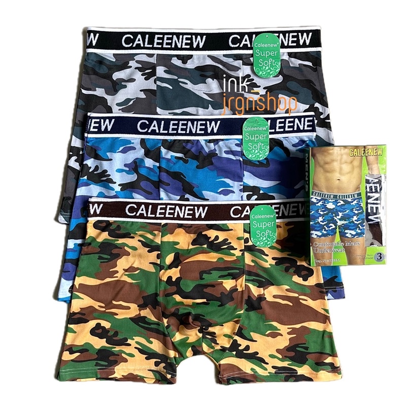 CELANA DALAM PRIA BOXER DEWASA (1 BOX ISI 3 PCS) / CELANA DALAM BOXER MOTIF / SEMPAK PRIA