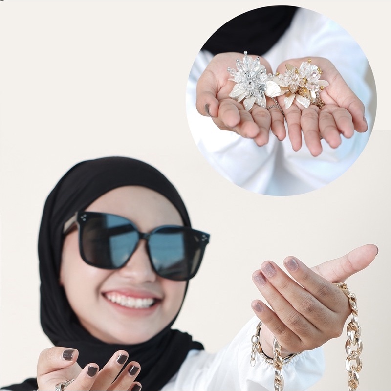 Kalung dan Broonch Luxury koyu