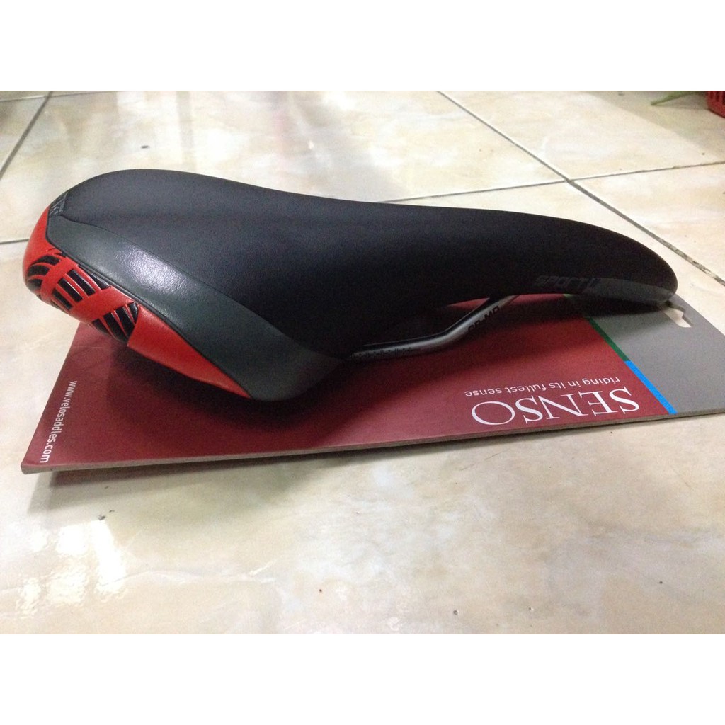 SADEL VELO 3202 SENSO BLACK RED
