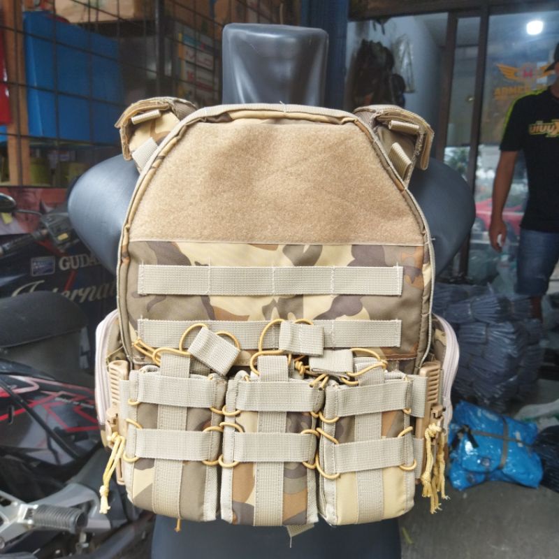 Rompi Body Vest TNI Loreng Gurun UN PBB