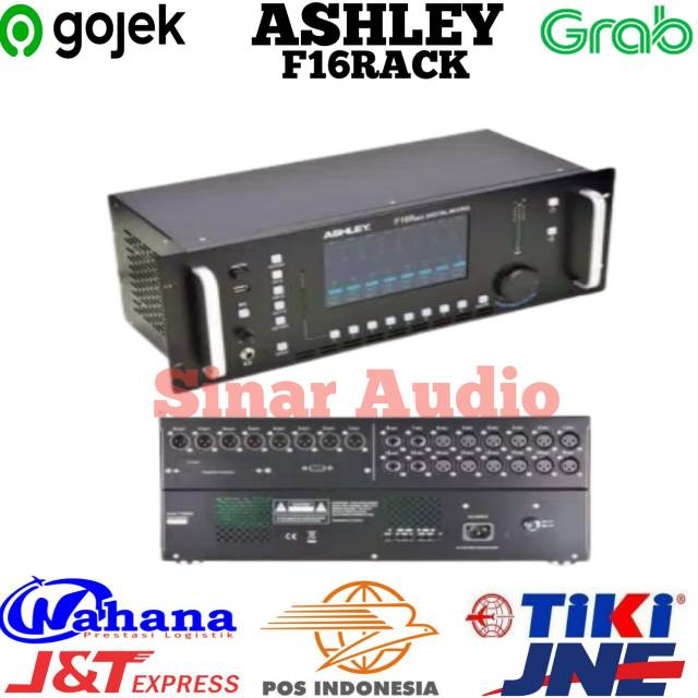 Digital Mixer Ashley F16RACK Original 16 Channel Ashley F16 Rack
