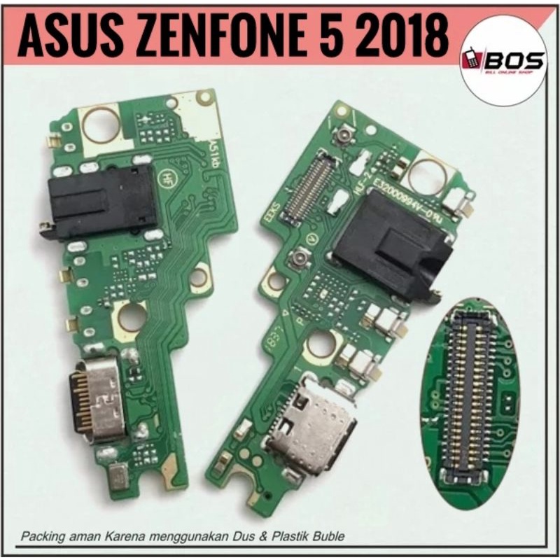 PCB BOARD CON CHARGER CAS USB MIC ASUS ZENFONE 5 2018 ZE620KL ORI