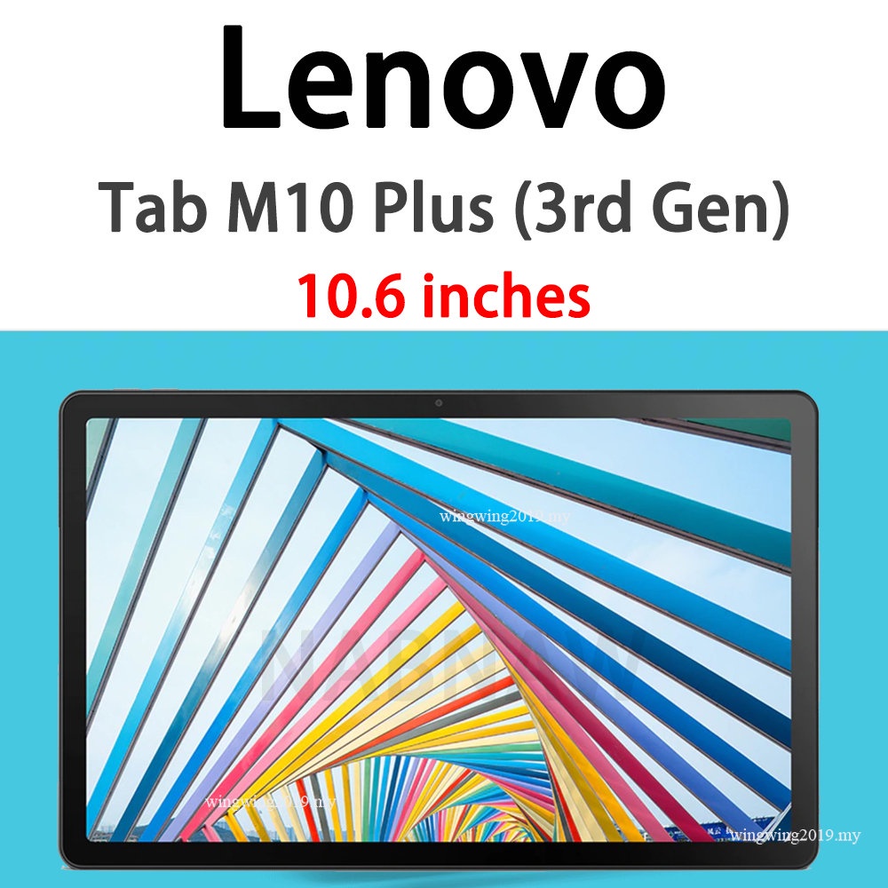 1pc Pelindung Layar Tempered Glass 9H HD 10.6 &quot;Untuk Lenovo Tab M10 Plus 3rd Gen 10.6&quot; 2022