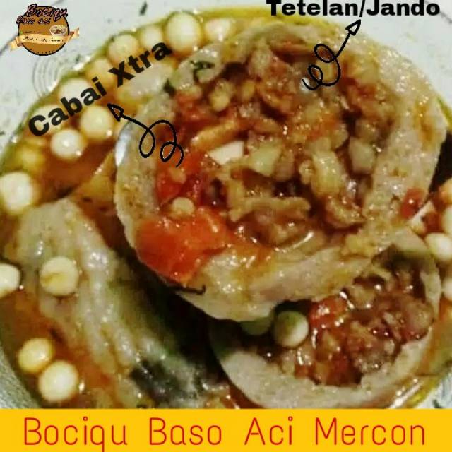 

BOCIQU BASO ACI MERCON BASO ACI PEDAS BAKSO ACI KHAS GARUT