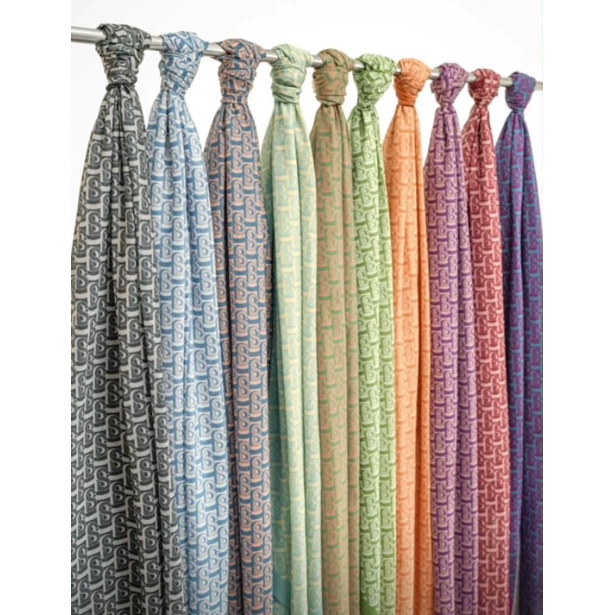 Buttonscarves The Bimu Monogram Limited Stock