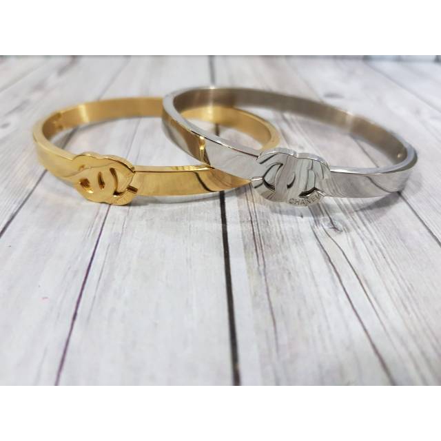 Gelang Chanel Titanium