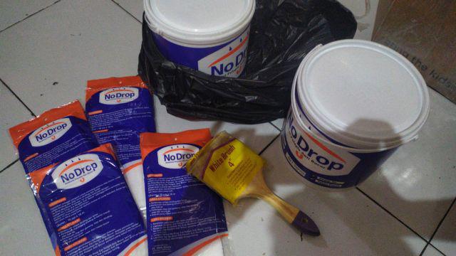 Kuas Cat Home Care 4 Inch Koas Gagang Kayu White Brush - Avian Brands