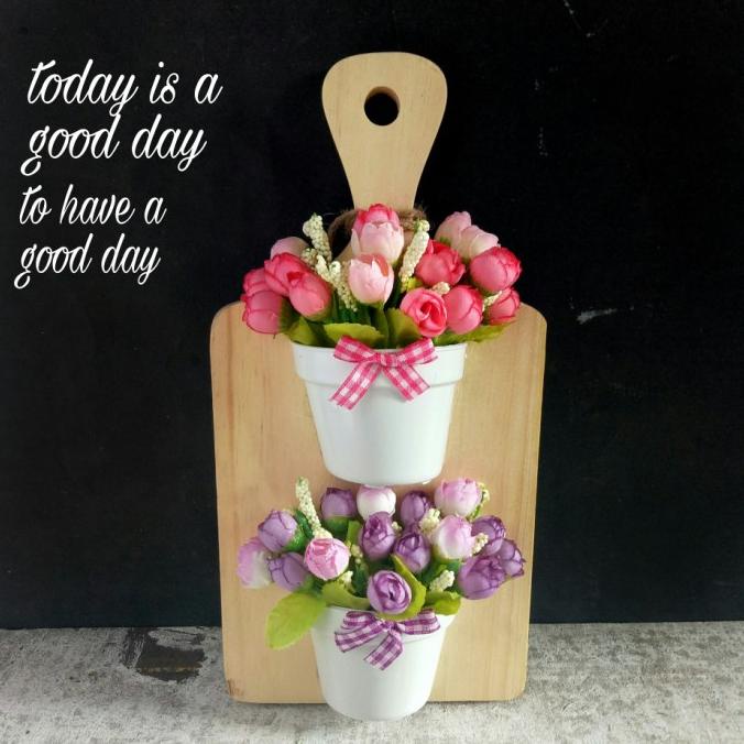 bunga talenan bunga plastik palsu hias dekorasi dinding rumah