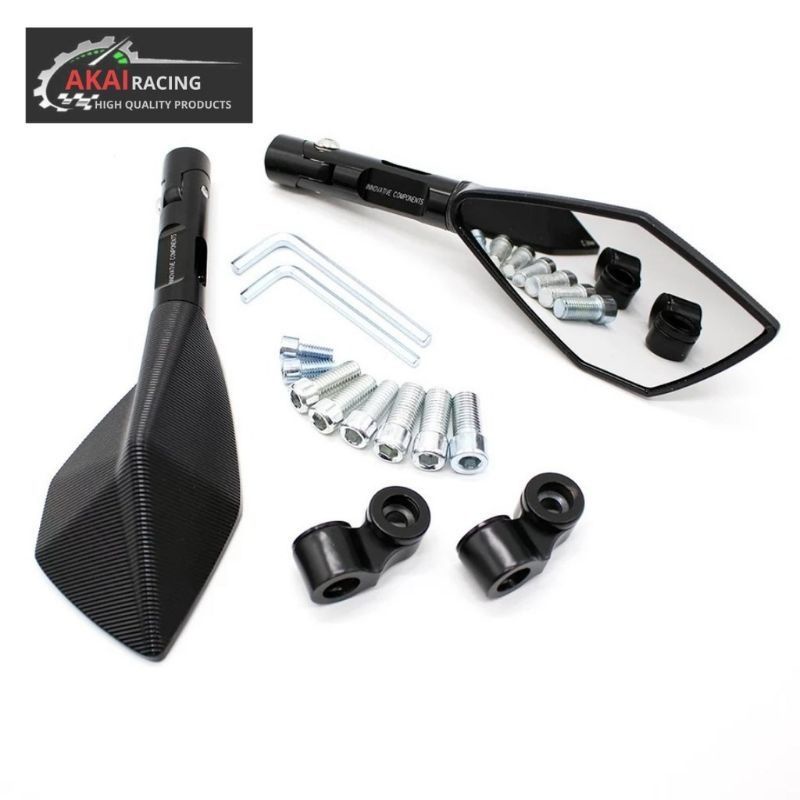 SPION TOMOK V5/V2 KACA PUTIH BISA UNTUK SEMUA MOTOR