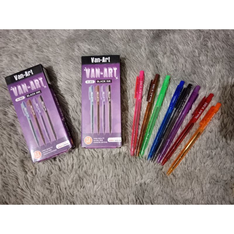 

Bolpoin click VA-303 (1pack 12pcs) Pulpen