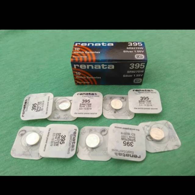 RENATA 927 SR927SW Baterai Batre Battery Jam Tangan RENATA 395 ORIGINAL Tahan Sampai 2 tahun