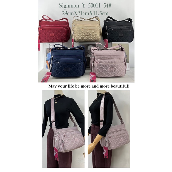 SIGHMON Tas Selempang Wanita Import Tas Slempang Fashion Korea Original Sling bag Trendy Waterproof