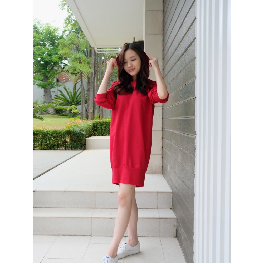 Kadaka D-0178 Dress Hoodie Tangan Panjang